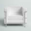 Fauteuil en similicuir avec barre double-407295040