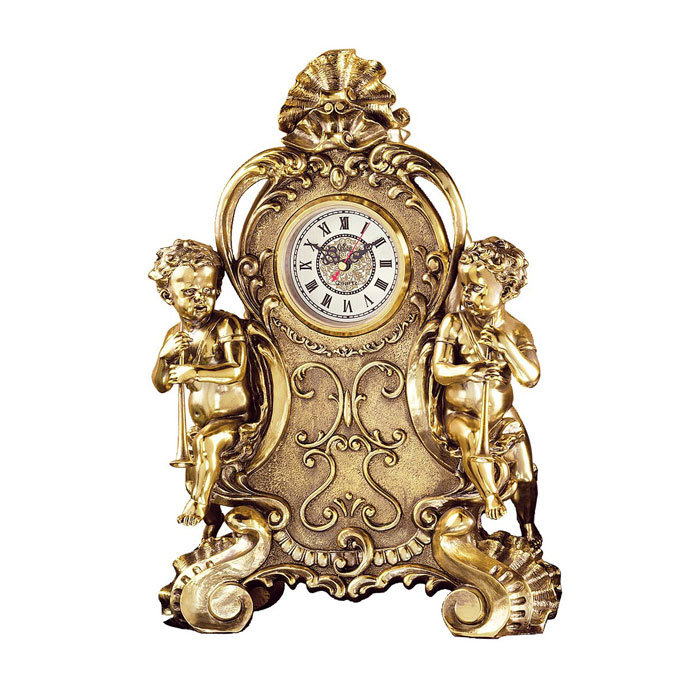 Saint Remy Cherub Mantel Clock