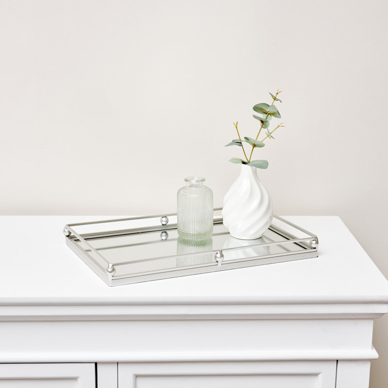 Alixzander Tray, Silver