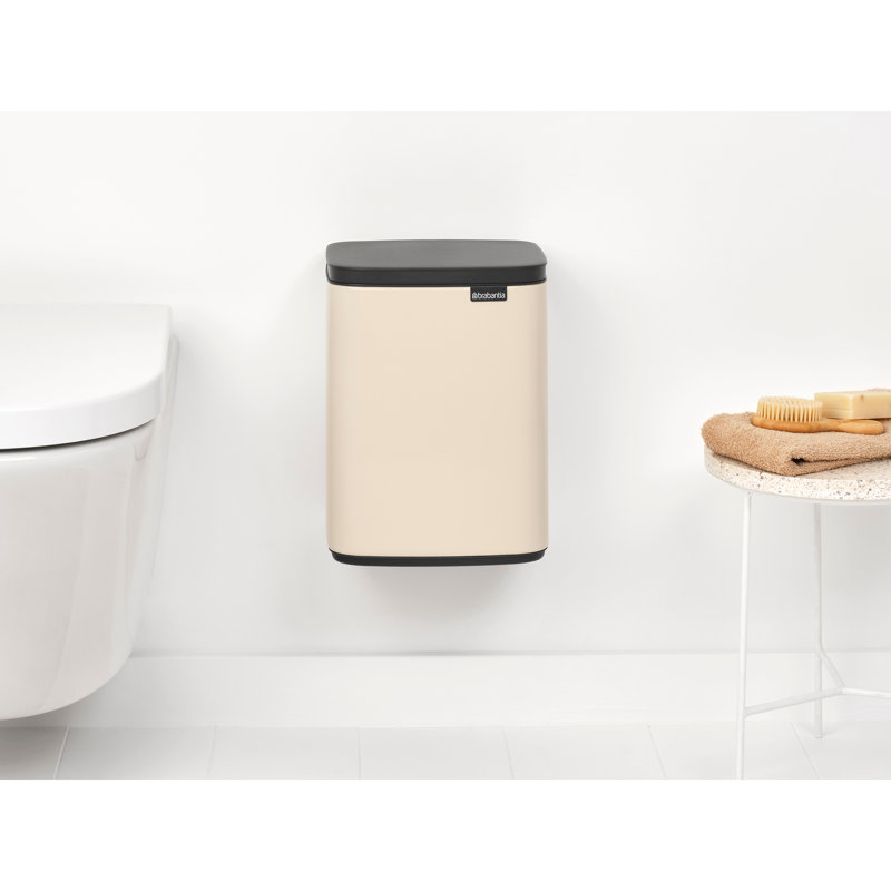 Brabantia 7 Litre Bo Waste Bin, Soft Beige