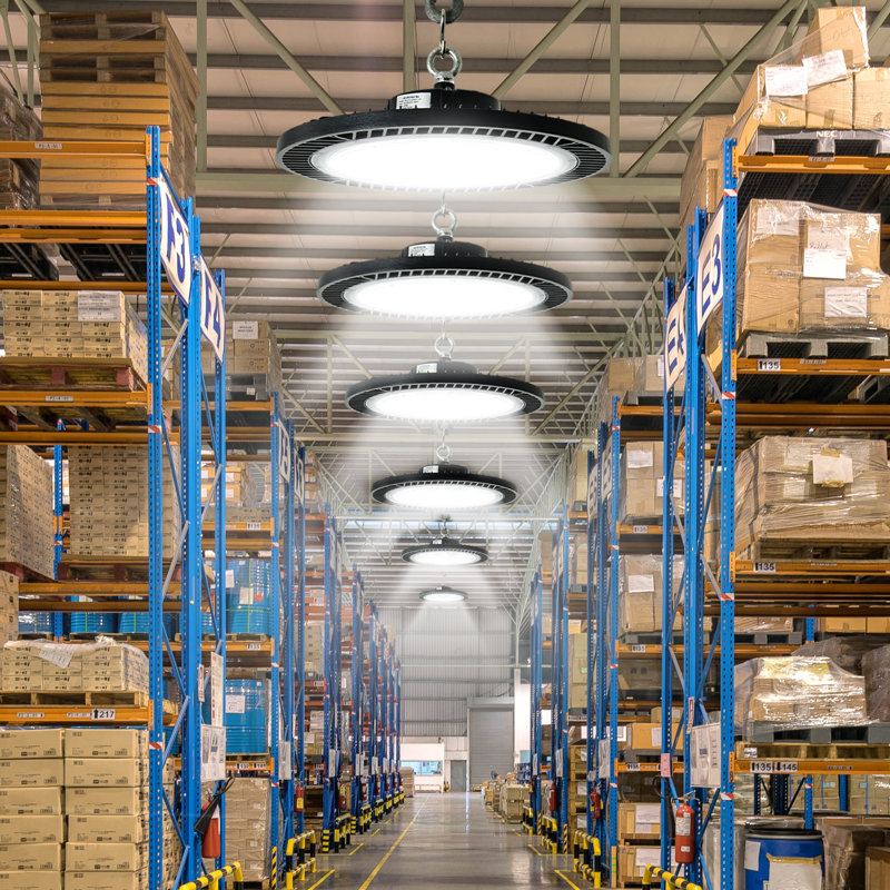 240W a conduit la lumière élevée de baie pour le magasin / grange / entrepôt 5000K 33600Lm avec la prise, 3600