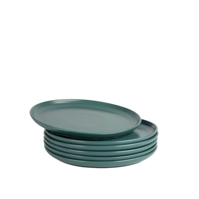 Ensemble de 6 assiettes à salade 8,25 "Double Line