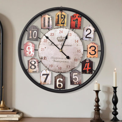 Metal Wall Clock