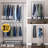 Gulnaz 36'' Metal Rolling Industrial Pipe Clothing Rack