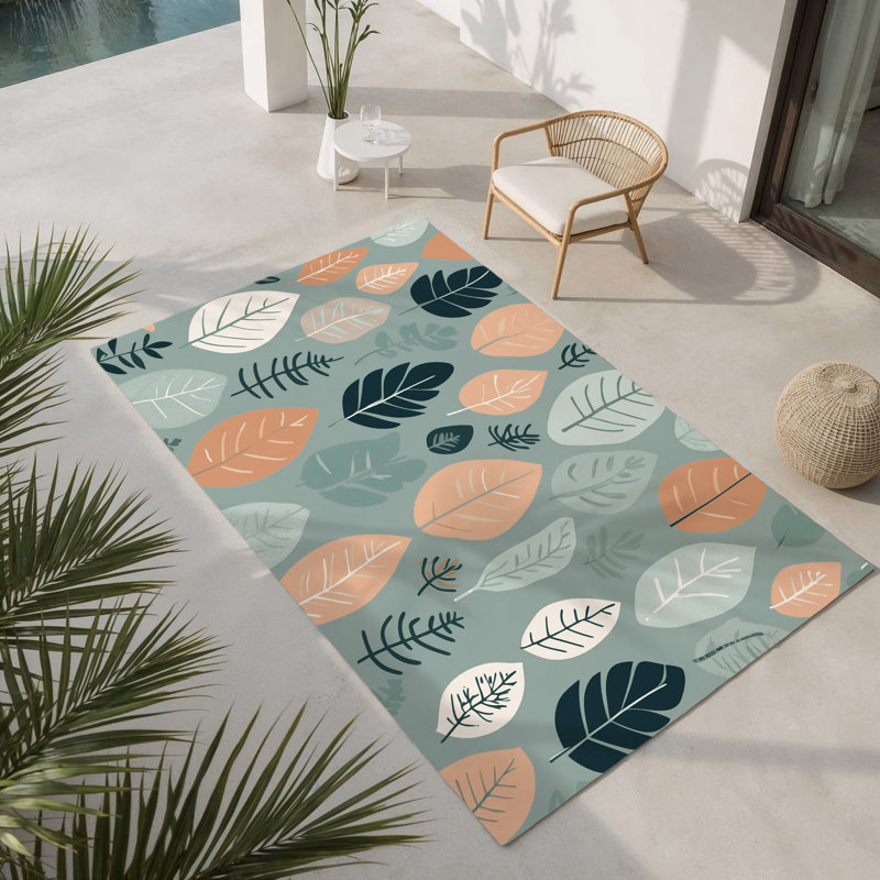 Tapis intérieur et extérieur Wildwood Grace, Rectangle 1 pi 6 po x 2 pi 6 po