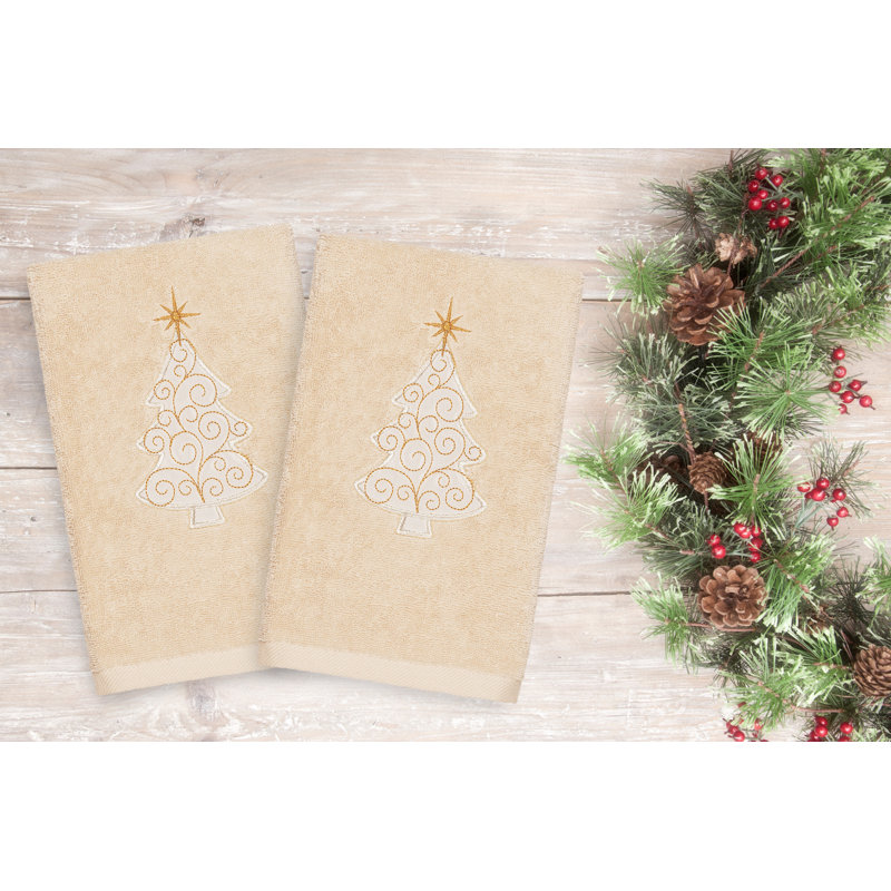Débarbouillette de Noël en coton turc, Sable