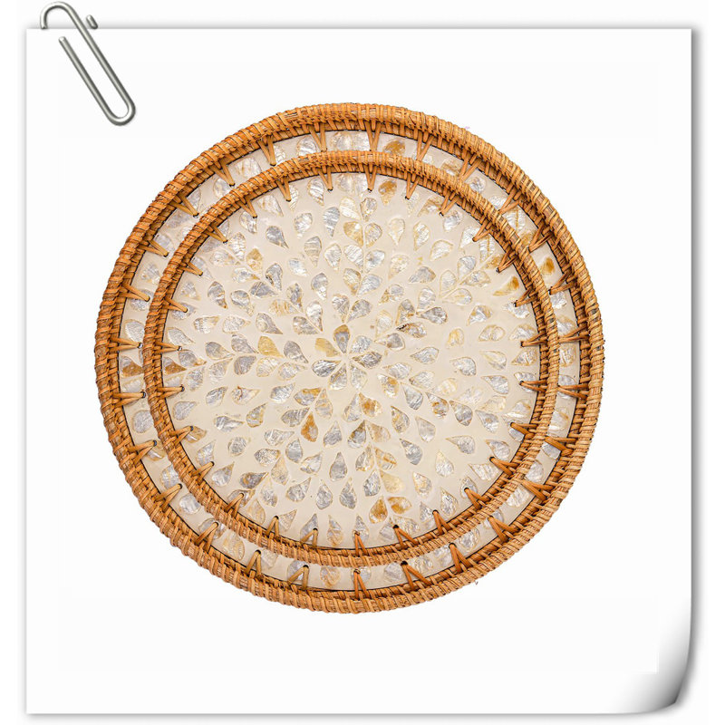 Wolfort Natural Fibers Tray