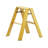 lucano 2 - Step Aluminum Lightweight Folding Ladder Step Stool-1143849370