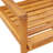 Patio Sofa Chair 2Pcs Solid Wood Acacia