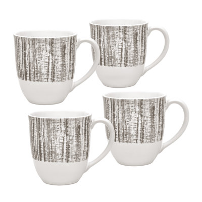 Noritake Colorwave Weave Mugs, 12 Oz.