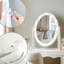Miroir de maquillage avec lumière