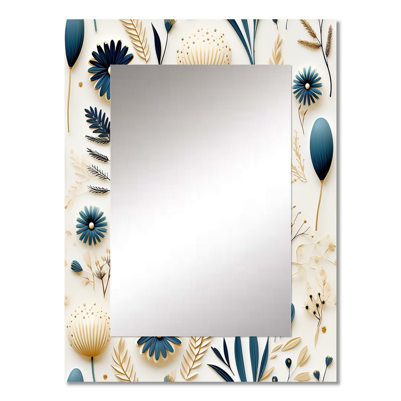 Hayfa - Traditional Rectangular Wall Mirror, 32 po x 24 po