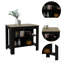 Îlot de cuisine, quatre pieds, trois tablettes-734118684