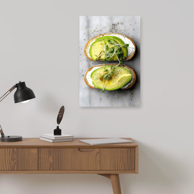 «Fresh Avocado Toast», art mural contemporain