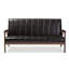 Canapé à accoudoirs carrés 63,98 po Charda-17265068