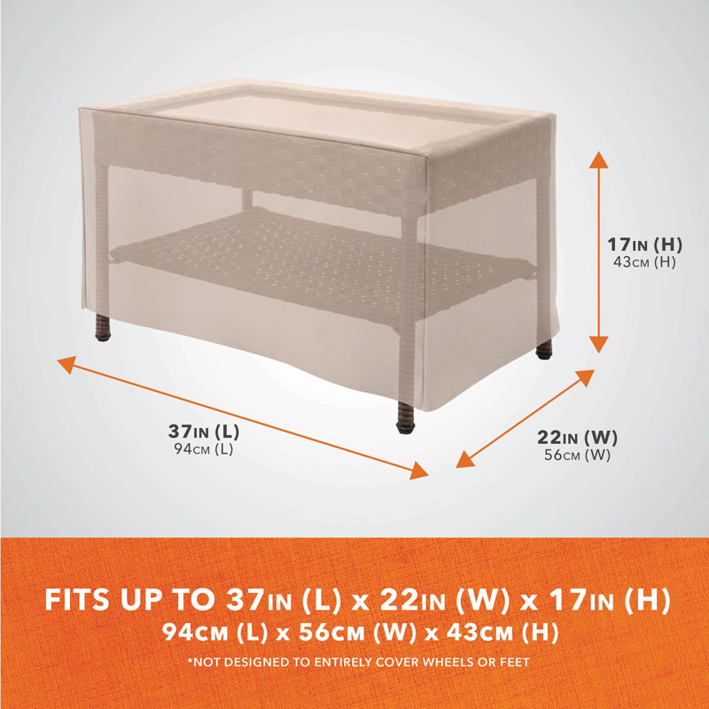 Housse pour table de patio Basics