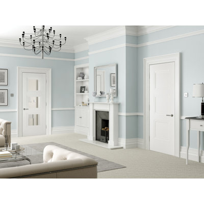 Amsterdam Primed White Internal Door