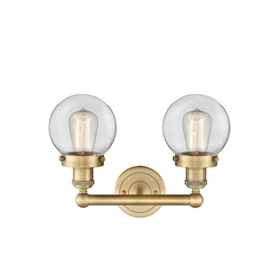 Éclairage pour meuble-lavabo à 2 lumières à intensité variable Alfonsa