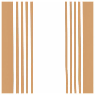 Couvertures à rayures blanches et beiges