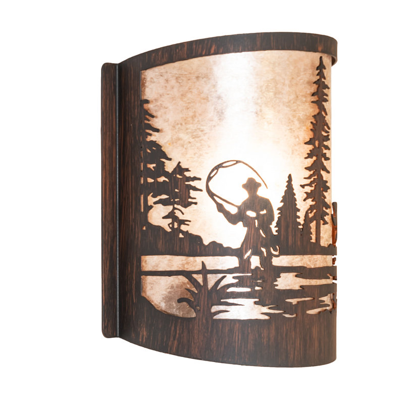 1 - Light Flush Mounted Sconce