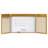 Enclosed Cabinet Porcelain Small - 2' - 4' Whiteboard-5213043-5213041