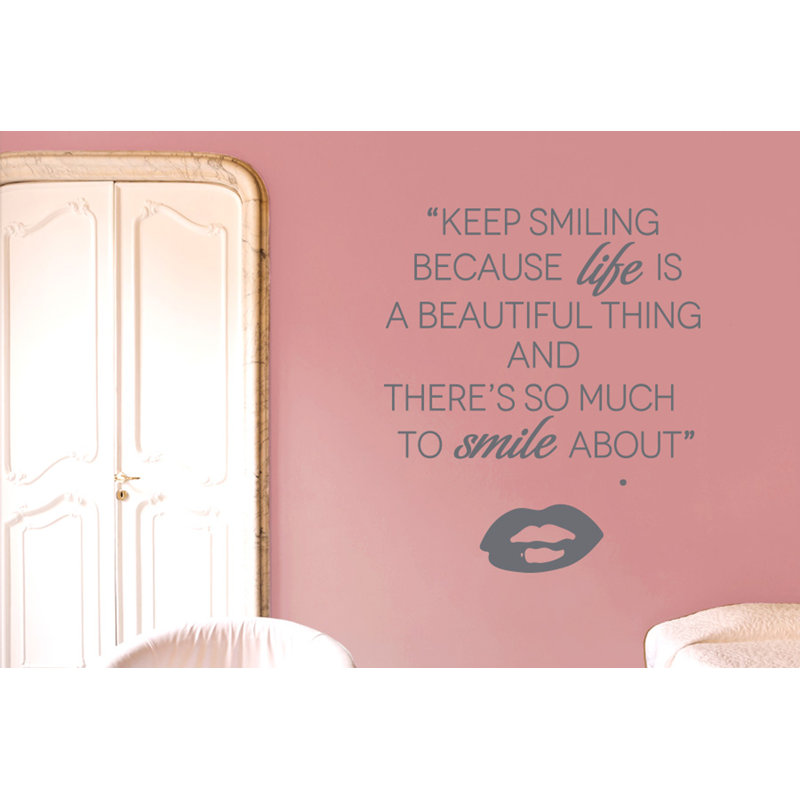 Wall Decal, Grey, Medium