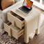 Ensemble de 2 tables de chevet modernes en bois avec tiroirs Adora-1017561382