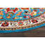 Tapis oriental bleu Earnhart-25937956