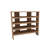 Rustic Shoe Cabinet, Atlantic Pine Color, 28.3 x 29.8 x 12.4 inches | 100% Melamine Coated Particle Board, Thickness: 0.7 inches | Stylish Storage Solution for Entryway & Hallway, Durable & Functional Design-1704479835