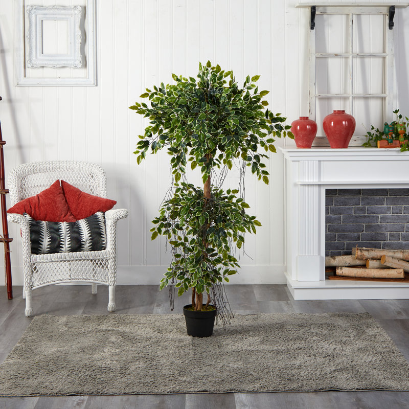 60'' Faux Ficus Tree in Pot