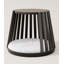 Lit de chat moderne en bois avec niche fermée, table de chevet 3 en 1 pour chat-131401977