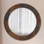 Huldar Glass Flat Wall Mirror