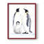 «Emperor Penguins II», reproduction encadrée - bois massif-1044196146-1044196158