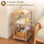 Small 3-Tier Open Shelf Side Table - White (Bedside/Living Room/Bedroom/Office Small Spaces)-308530957