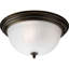 Plafonnier semi-encastré 3 lumières 15,25" Parthenia-2068759638-2068759639