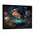 Black Floater Framed
