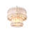Blason 10 - Light Dimmable Tiered Chandelier