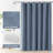 Linen Textured Shower Curtain and Hooks Set-654248351