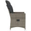  Chaise de jardin inclinable PE rotin gris, acier thermolaqué, polyester-1059932289-1059932293-1059932542