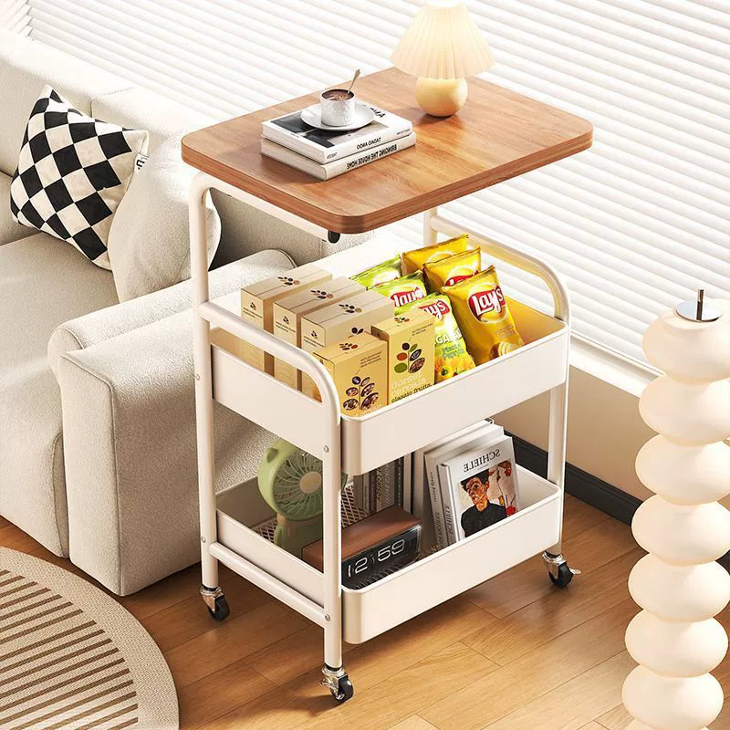17-inch Storage Table With Wheels