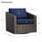 Tiaka 2-Person Swivel Outdoor Seating Group-300930574-300930569