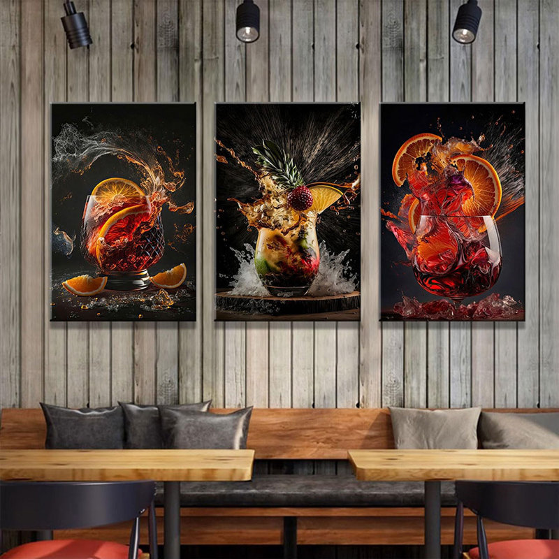 3 Piece Wrapped Canvas Print