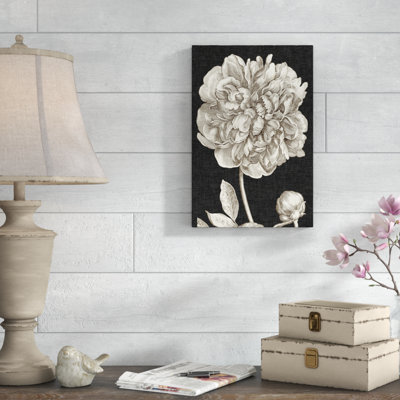 «Dramatic Peony I» par Vision Studio, reproduction d'art sur toile