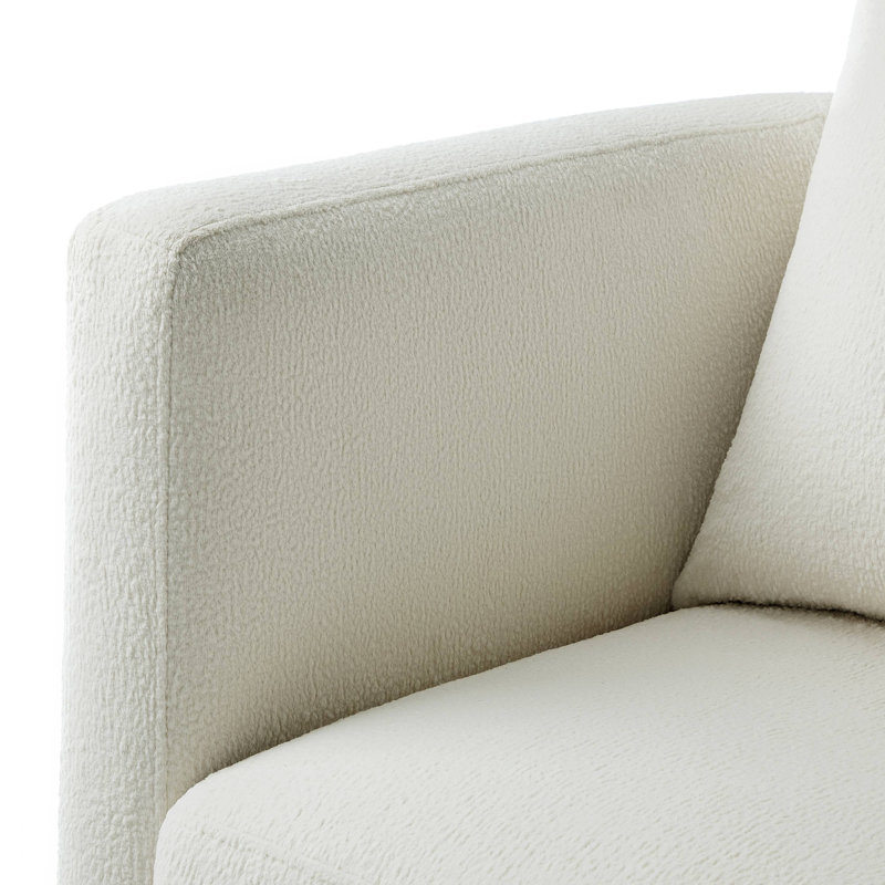 Fauteuil demi-tonneau Sutton Performance, Ivoire ivoire