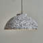 Bargo 1 - Light Black/White Pendant