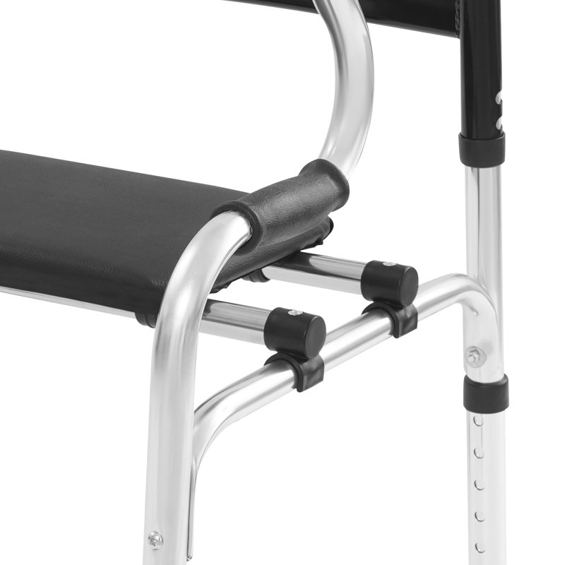 Fauteuil réglable réglable avec roulettes pliable
