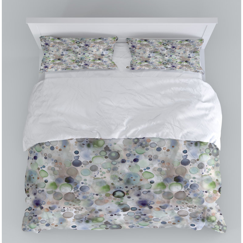 Abstract Duvet Cover, Twin Duvet Cover + 1 Queen Sham