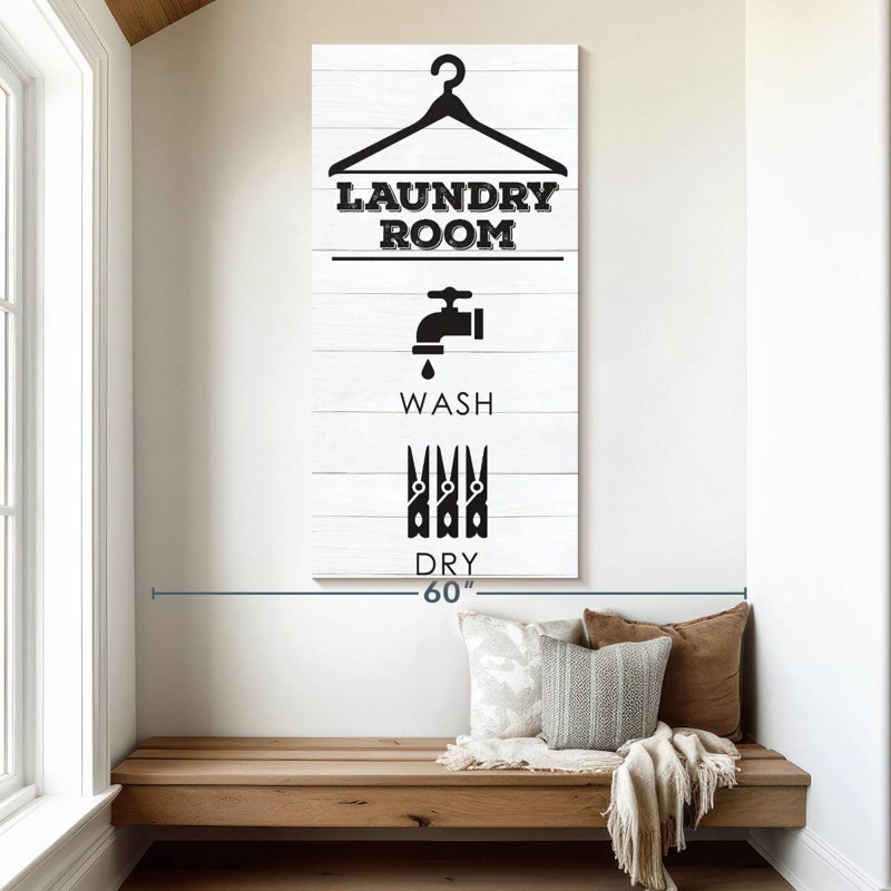 Laundry Shiplap V, H 24 po x l 12 po