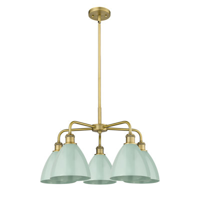 Trickett 5 - Light Steel Dimmable Chandelier