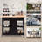 Glyn Solid Wood Top Kitchen Cart-145129112